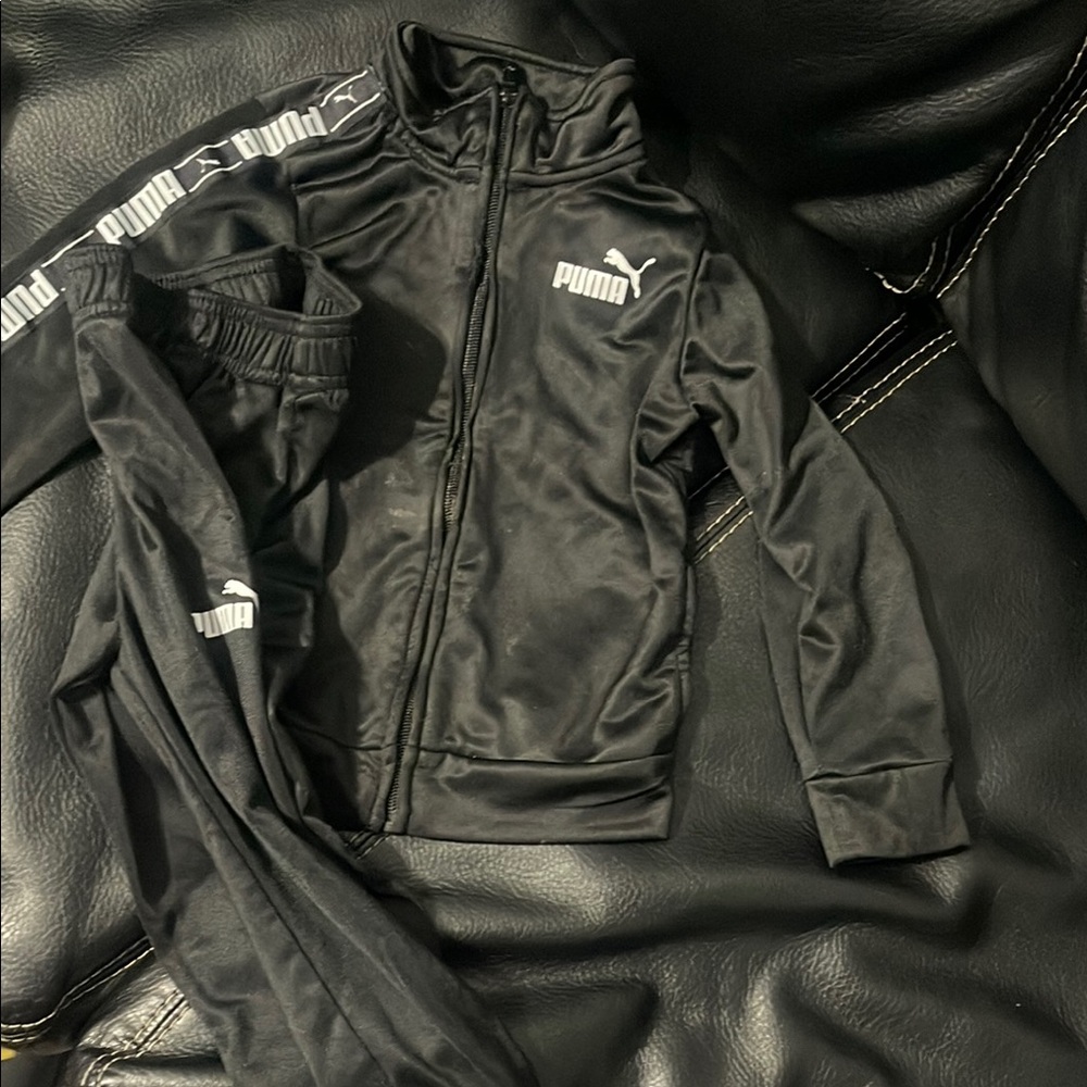 Puma Black Tracksuit